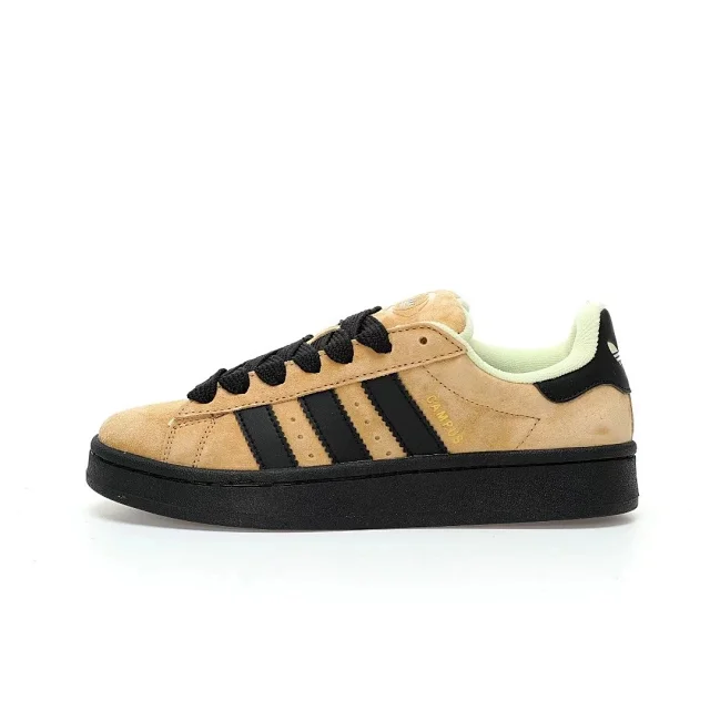 【纯原】adidas originals CAMPUS 00S SHOES 经典运动滑板鞋-面包鞋-黄黑