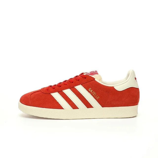 【纯原】adidas originals GAZEELLE -百搭德训风-低帮-休闲运动板鞋-红白