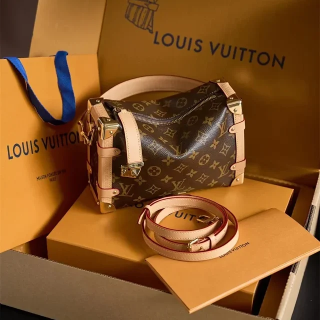 【正品级-芯片版】LOUIS VUITTON Trunk -软盒子单肩斜跨手提包