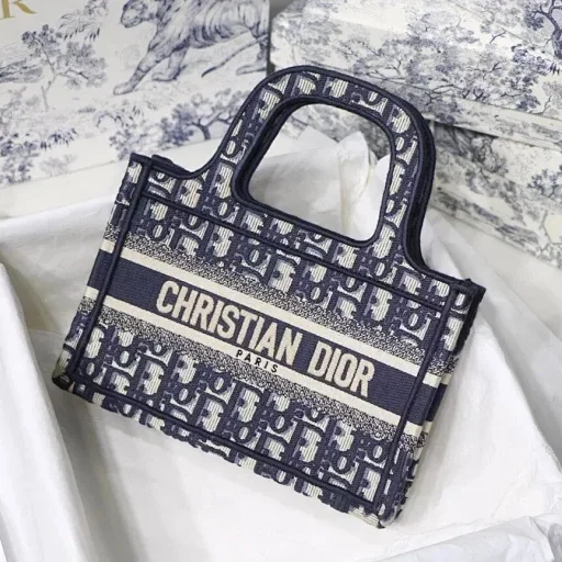 【专柜级】DIOR迪奥 Mini Book Tote-购物袋手提包